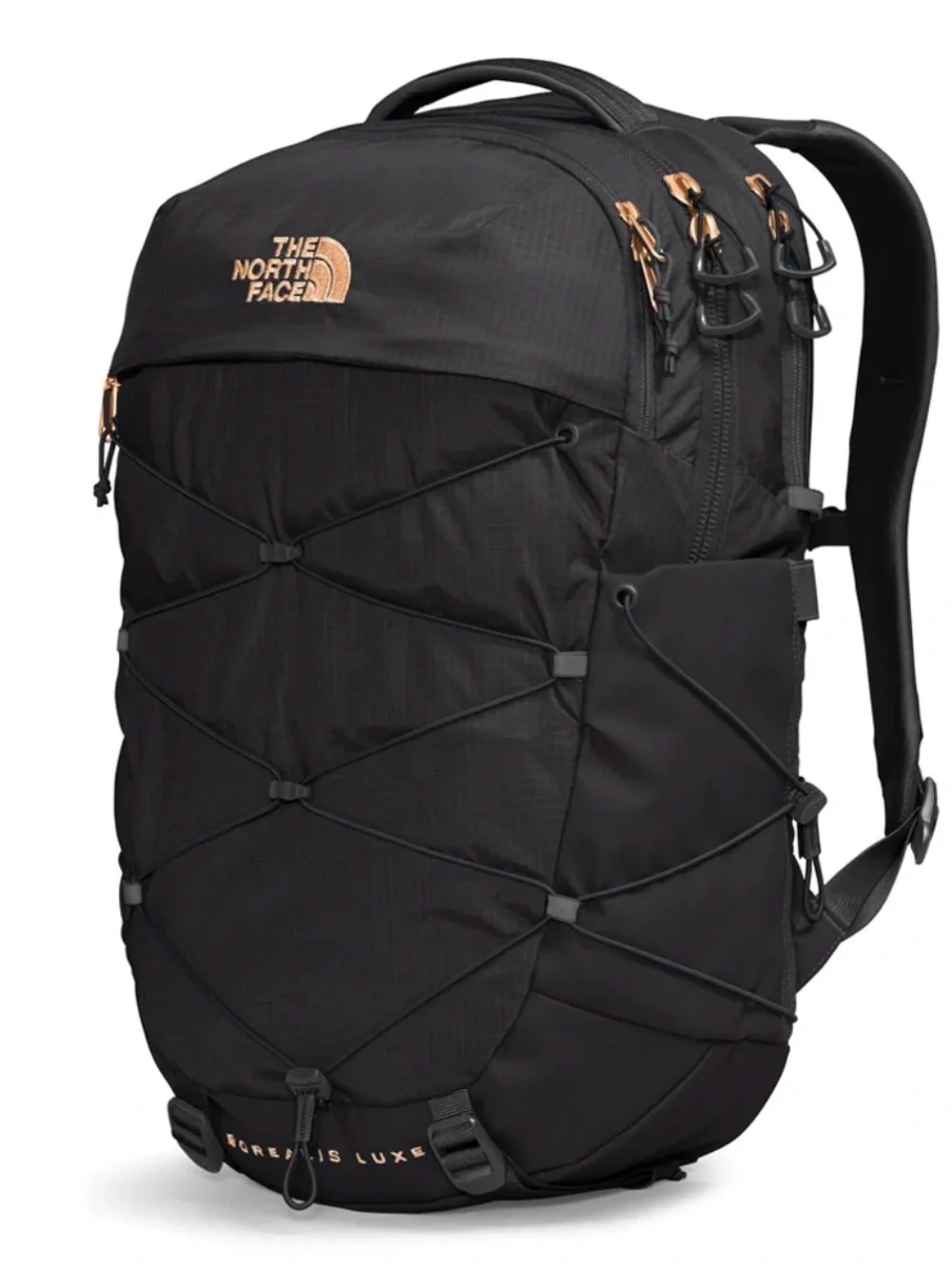 The North Face Women’s Borealis Luxe Backpack in TNF Black- Burnt
